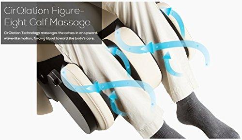 Human Touch Human Touch WholeBody 7.1 Living Room Recliner Massage Chair - Full Body Professional Grade Personal Massage - Relaxation w Heat for Targeted Stress + Muscle Pain Relief with Foot Calf - Espresso