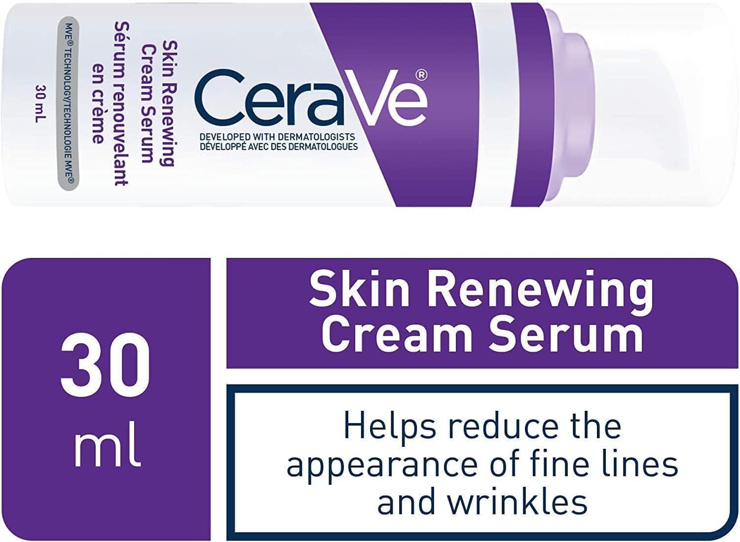 CeraVe Cerave Skin Renewing Cream Serum 1 Ounce