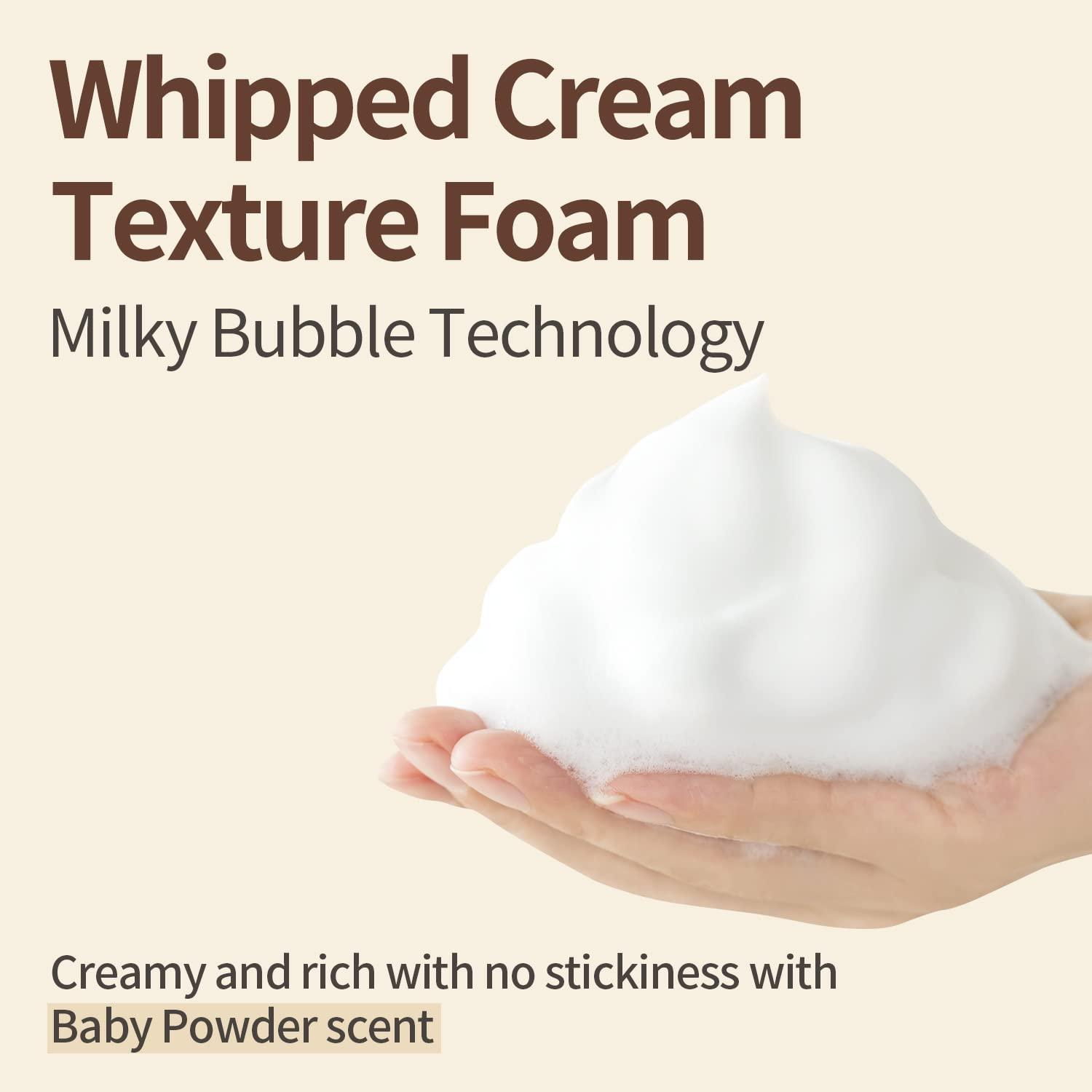 SHOWERMATE SHOWERMATE AEKYUNG Premium Goat Milk Body Wash Original For Smooth Sensitive Skin, Non-Irritation Mostiurizing PH Balancing Body Cleanser With Herb Pure Complex, 27 Fl Oz, Pack Of 2