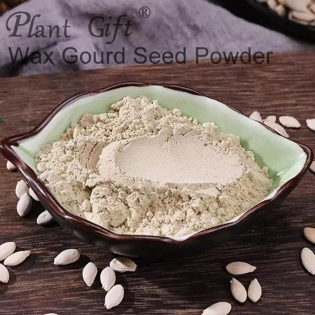 Plant Gift 100% Pure Wax Gourd Seed Powder 100g/3.52oz Natural Wax Gourd Seed Flour | Winter Melon Powder For Smoothies, Shakes, Baking & Drinks, Tea | Free from Preservatives