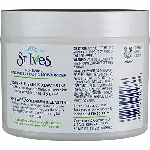 St. Ives St Ives Renewing Collagen and Elastin Facial Moisturizer, 10 Ounces (Pack of 12)