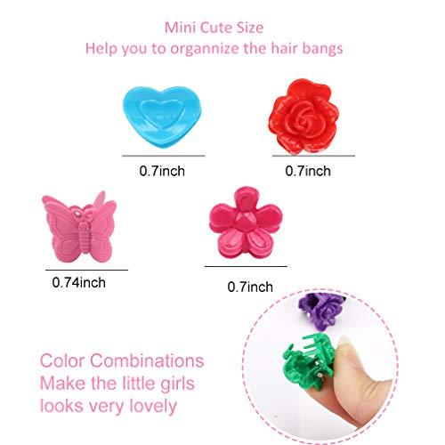 YISSION YISSION 200 Pcs Mini Hair Clips + 16 Pieces Fancy Rhinestone Bobby Pins