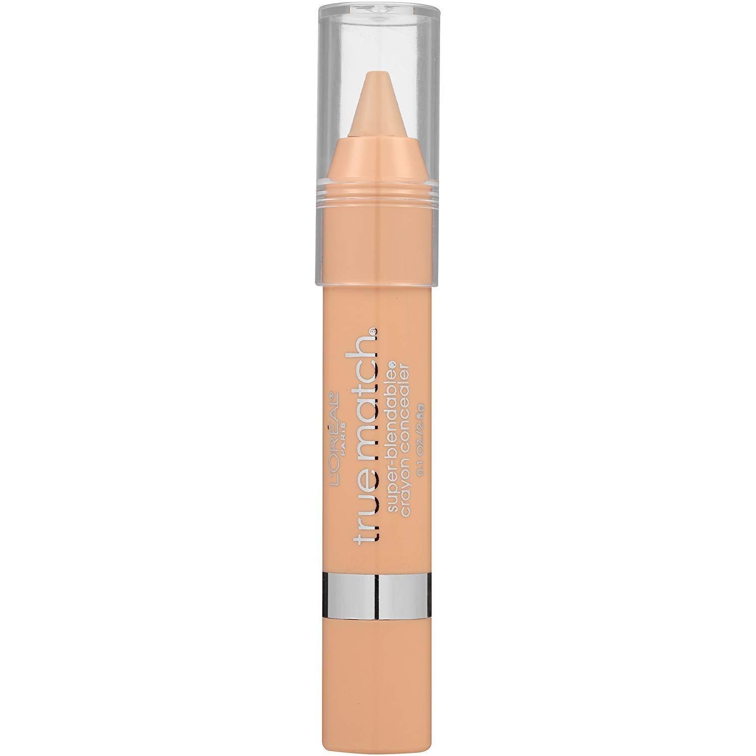 LOral Paris L'Oreal Paris True Match Super-Blendable Crayon Concealer, Fair/Light Neutral 0.10 oz (Pack of 2)