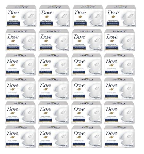 Safe Essentials Safe Essentials (12) Pack 25 grams Dove Cream Beauty Bar Travel Size Soap .88 oz