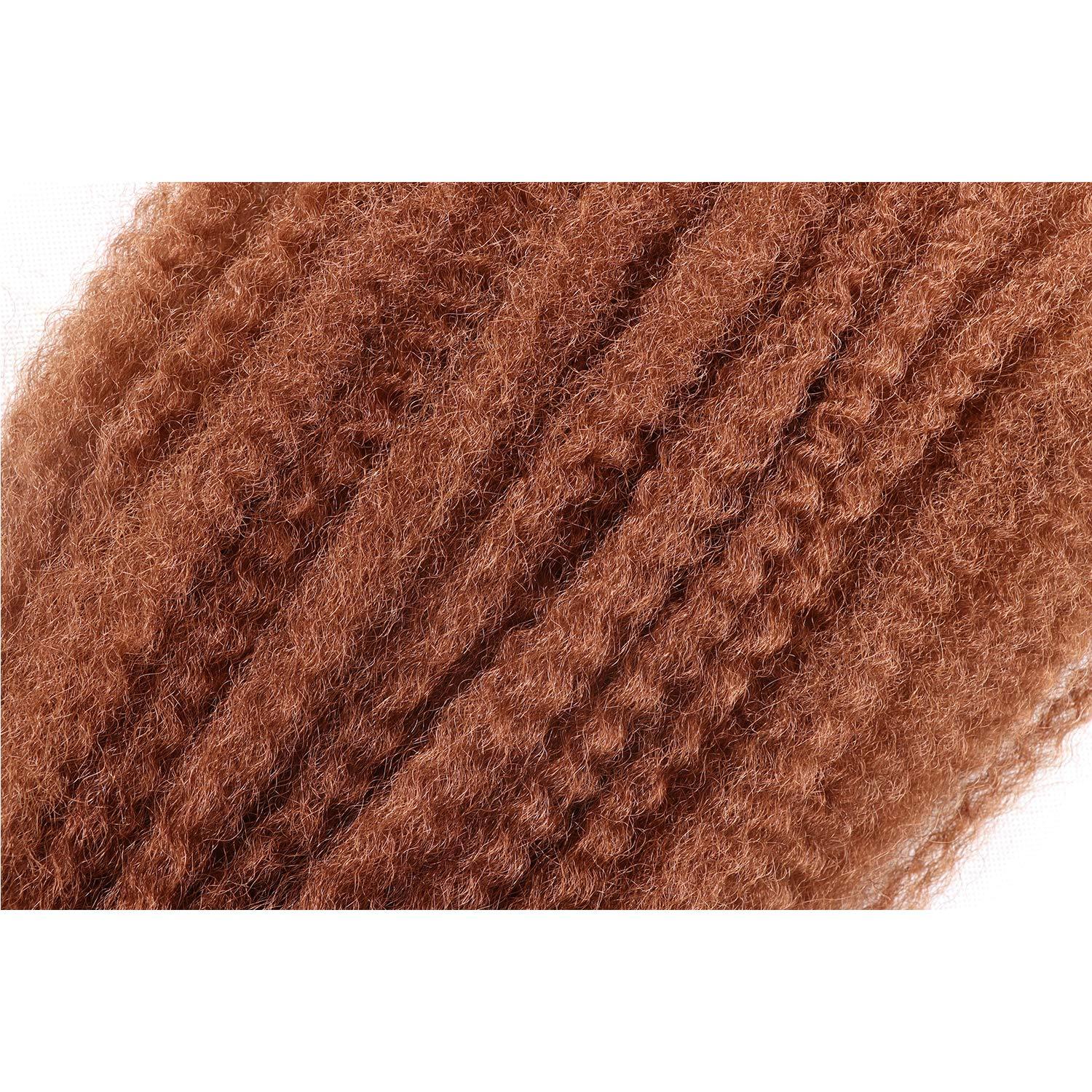 Outernice Outernice Marley Hair-18 Inch Marley Twist Braiding Hair for Faux Locs 3 Packs Cuabn Twist Hair for Twists Kinky Curly Braiding Hair (18 Inch 3 Packs, 30#)