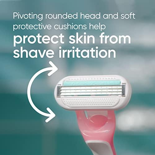 Gillette Venus Gillette Venus Sensitive Women\'s Disposable Razors - Single Package of 3 Razors