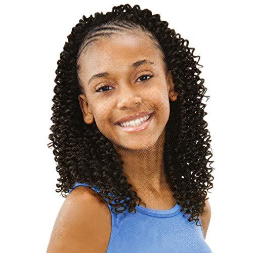 FreeTress Braids Freetress Synthetic Crochet Braids - WATER WAVE JR (1B Off Black)