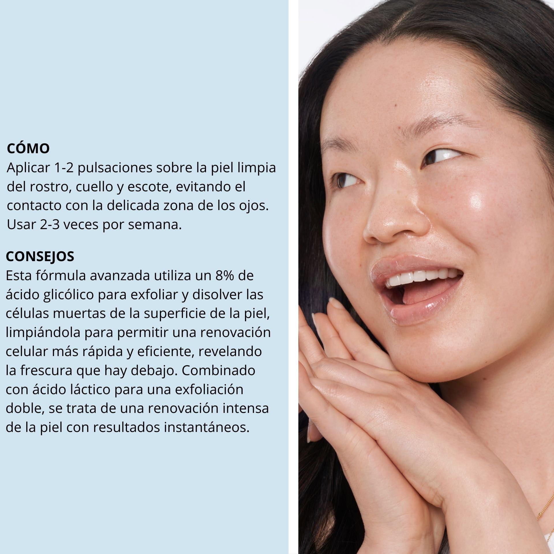 Nip+Fab Nip+Fab Glycolic Fix Overnight Skin Reviver Extreme 8%, 1.52 fl oz, Face Skin Exfoliant with Lactic Acid and Special Formula to Soften, Hydrate and Regenerate