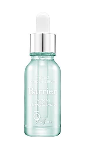 9 wishes [9 wishes] Rebuild Skin Barrier Ampule Serum #Barrier 0.85Fl.Oz to repair damaged skin barrier and balance skin pH level for healthy skin (Renewed)