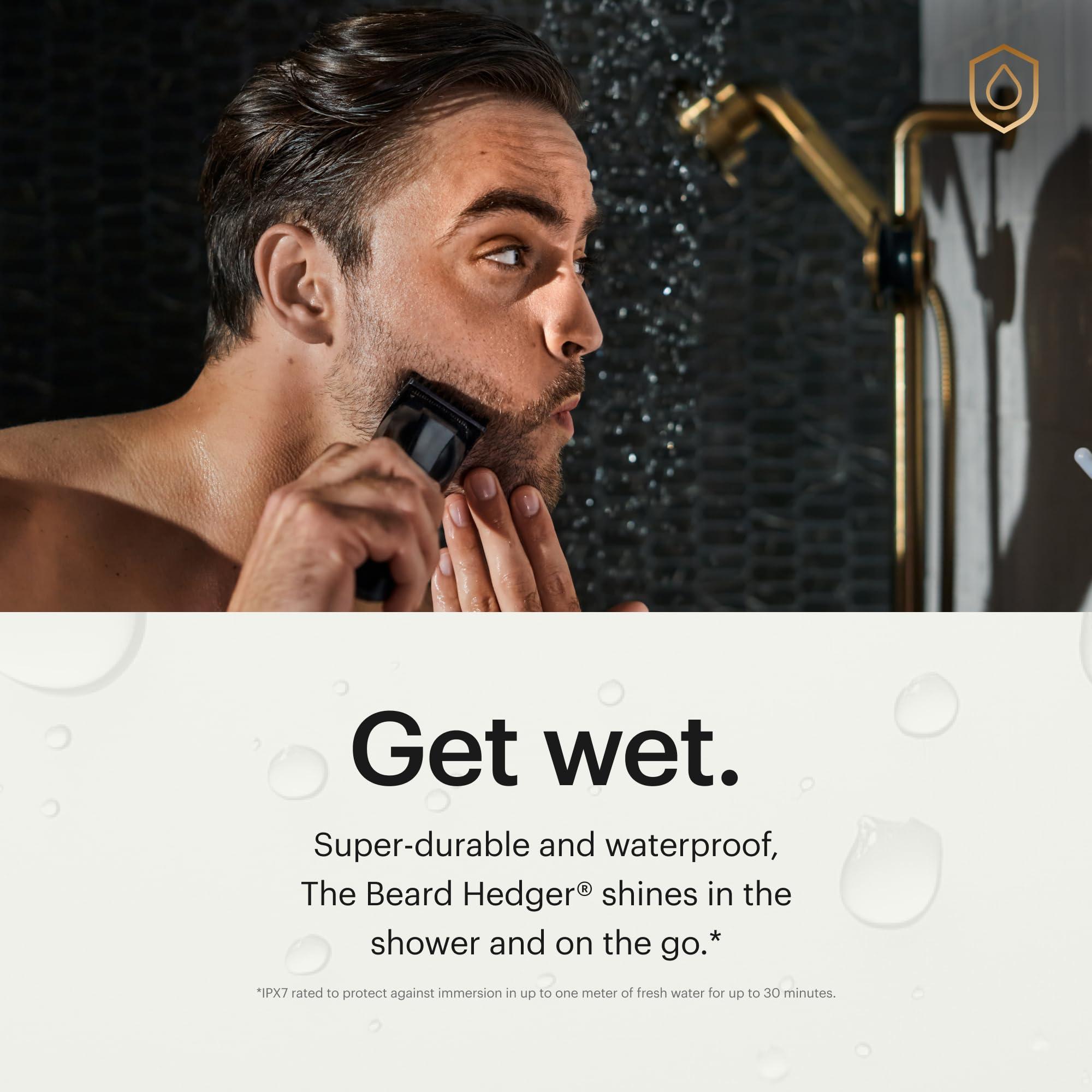 MANSCAPED MANSCAPED The Beard & Body Bundle Contains: The Beard Hedger Premium Precision Trimmer & The Lawn Mower 4.0 Men's Waterproof Electric Groin & Body Hair Trimmer