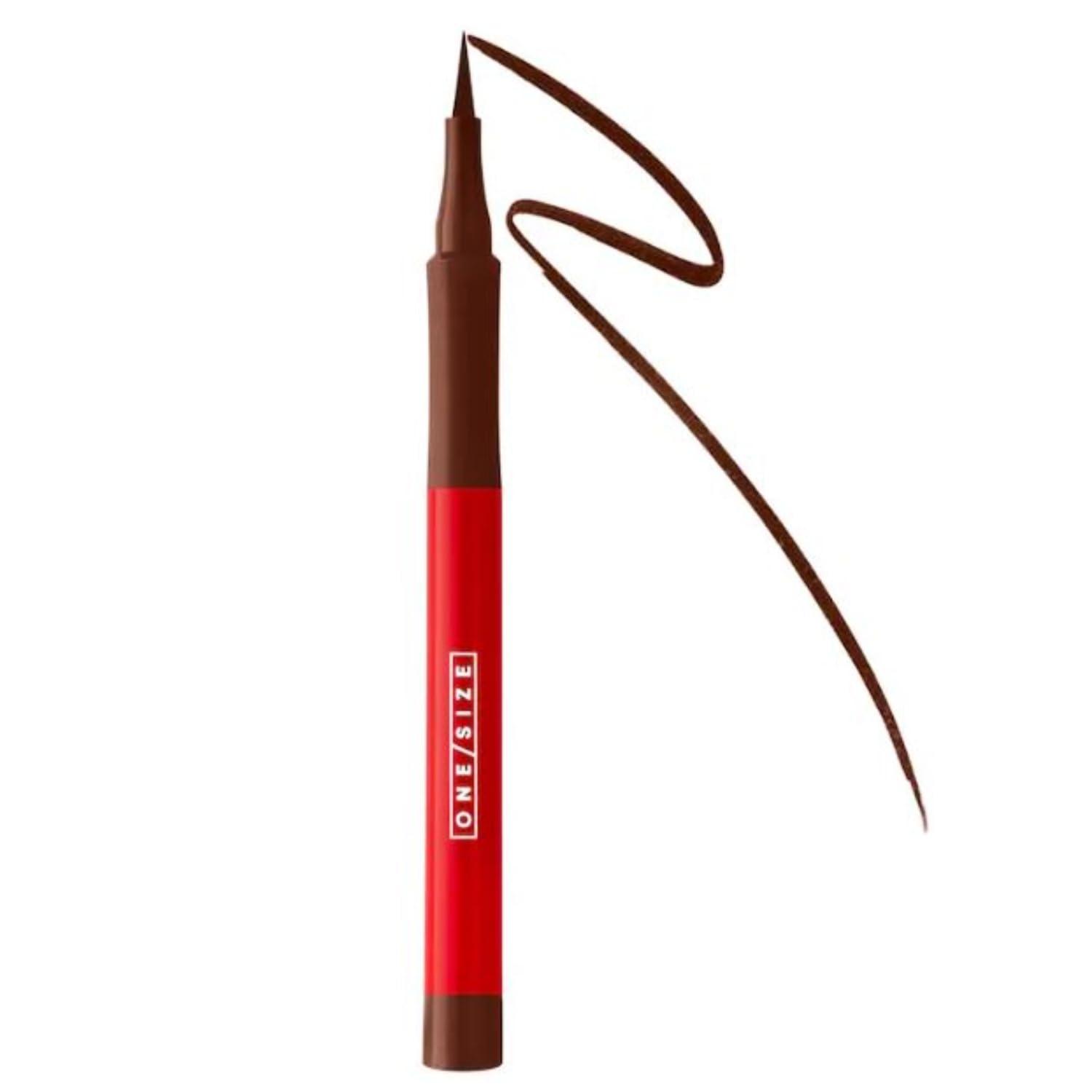 One size One size Point Made Waterproof Liquid Eyeliner Pen - 03 Busty Brown (neutral chocolate brown) - 0.04 fl oz / 1.2 mL