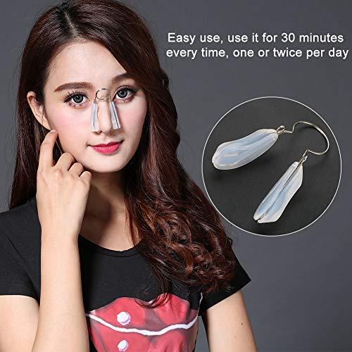 Betued Betued Nose Up Clip, Nose Enhancer, Nose Up Shaping Lifting Nose Beauty Up Lifting Straightening Clip Bridge Beauty Enhancer Reshaper for Wide Crooked Nose