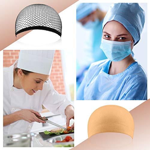 EBOOT eboot 3 Pack Wig Caps (Neutral Beige, Light Brown and Black Mesh)