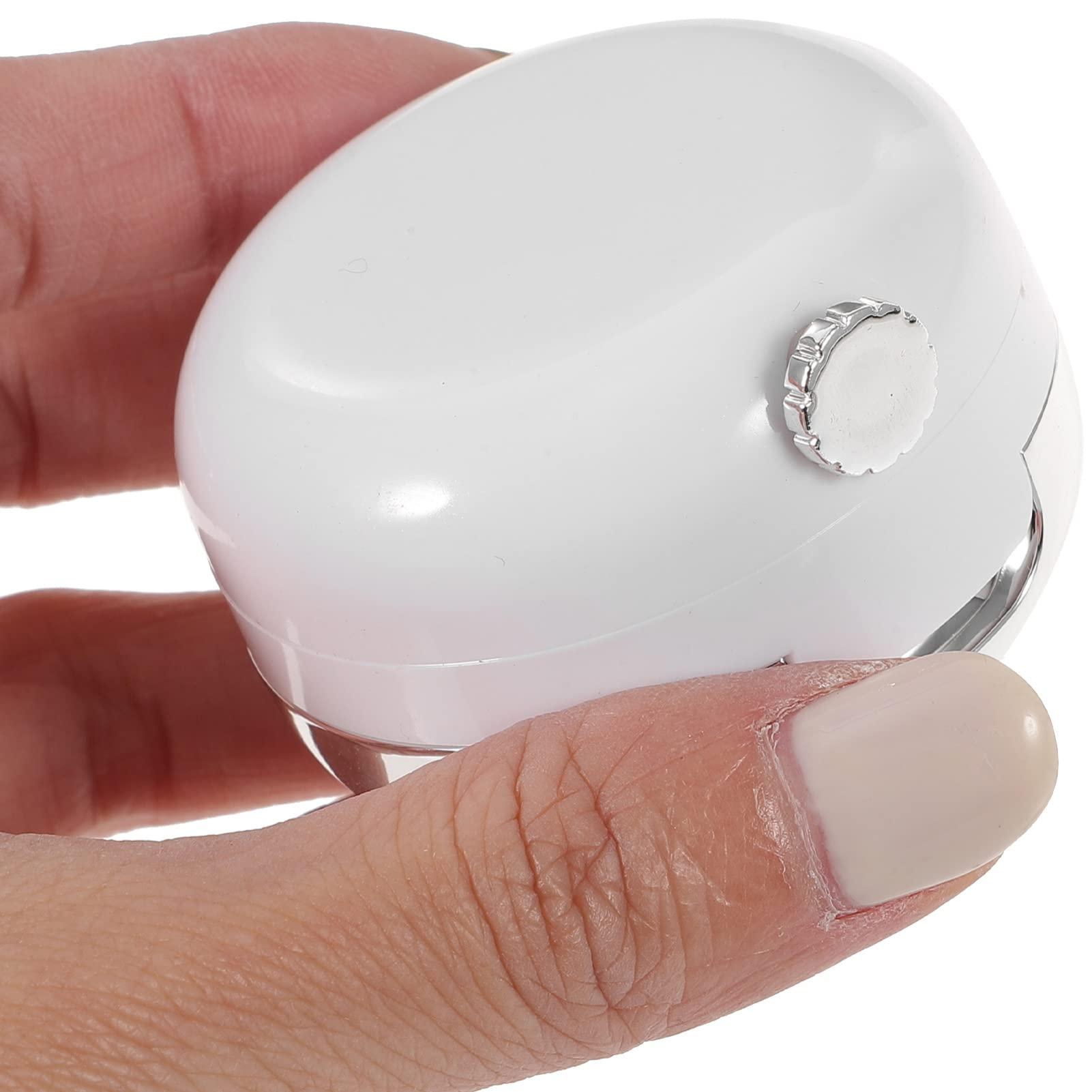 FRCOLOR FRCOLOR Lip Balm Containers Lip Mask Container Empty Sample Jars 2Pcs Lip Sleeping Mask Container Exfoliator Lips Balm Box Lip Gloss Case with Silicone Lip Brush Lip Makeup Applicator Containers