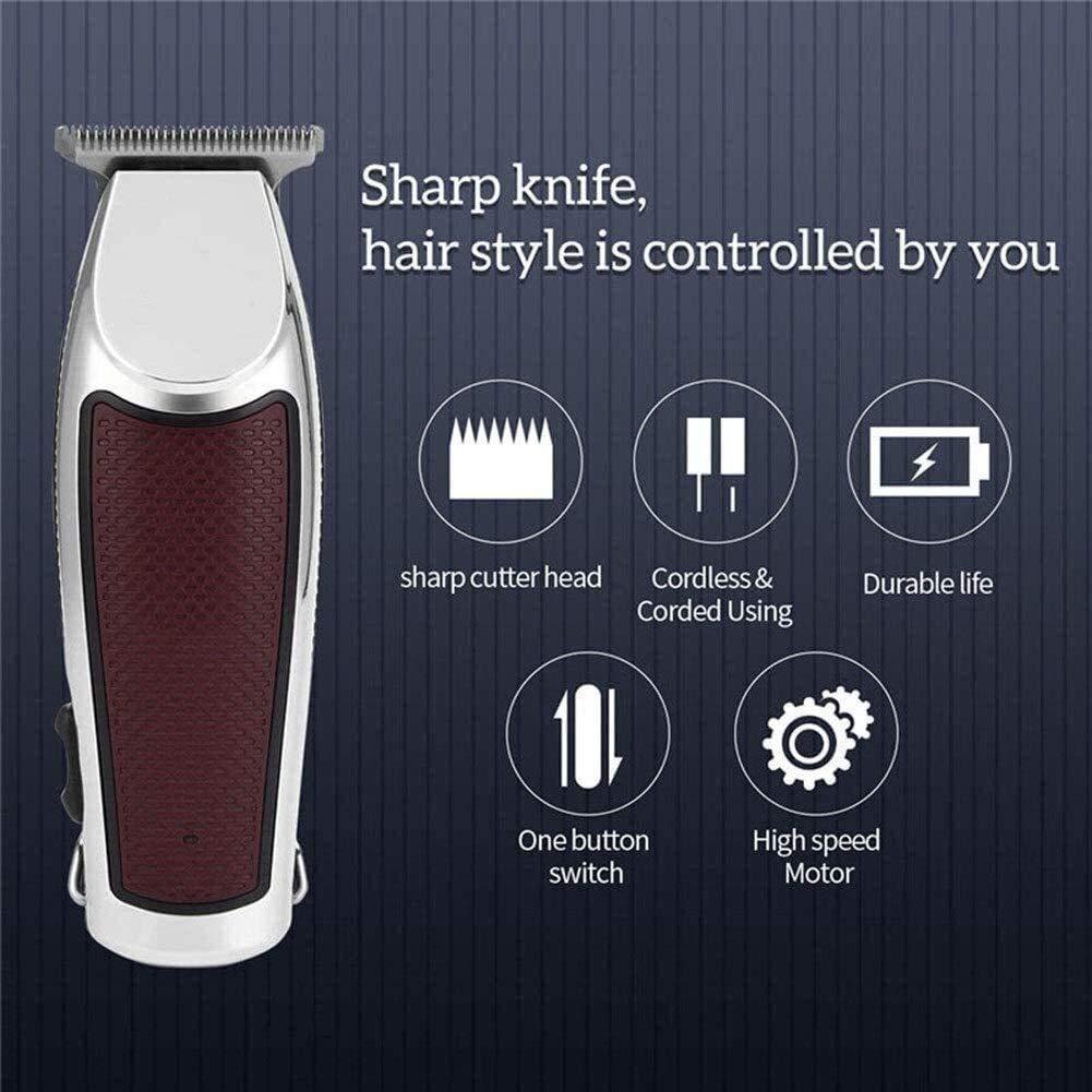 SKipdr Easy Hair Clipper Professional Hair Clippers Cordless Haircut Hair Trimmer Adult Hair Cutting Machine Styling Electric Hair Clipper Professional Hair Clipper Machine 0.1Mm Beard Trimmer Hair Cl...