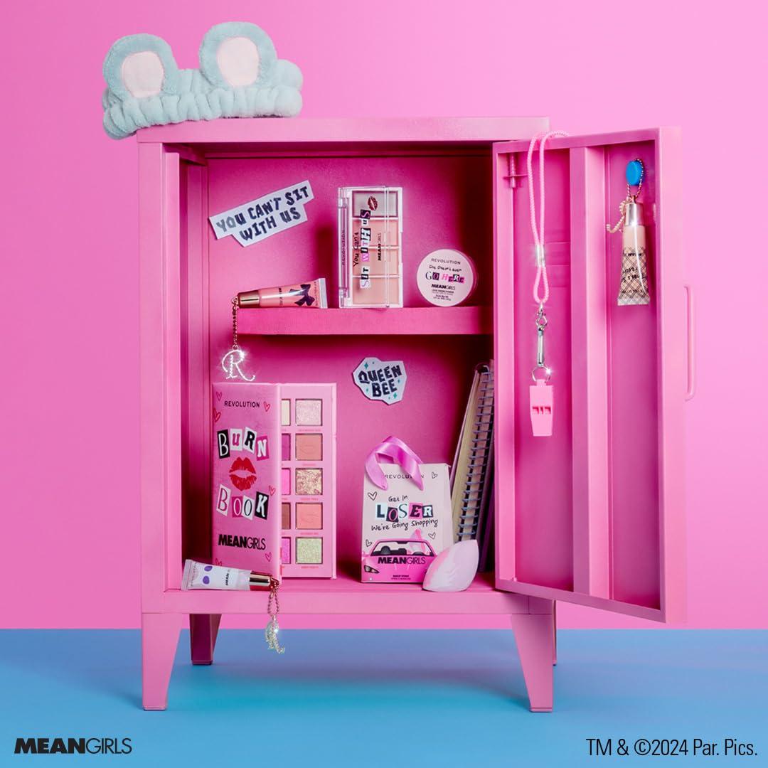 Revolution Beauty London Revolution Beauty, Mean Girls x Revolution on Wednesdays We Wear Cream Blush, Four Blush Shades, Makeup Palette for Face & Cheeks, Vegan & Cruelty-Free, 2.12 oz