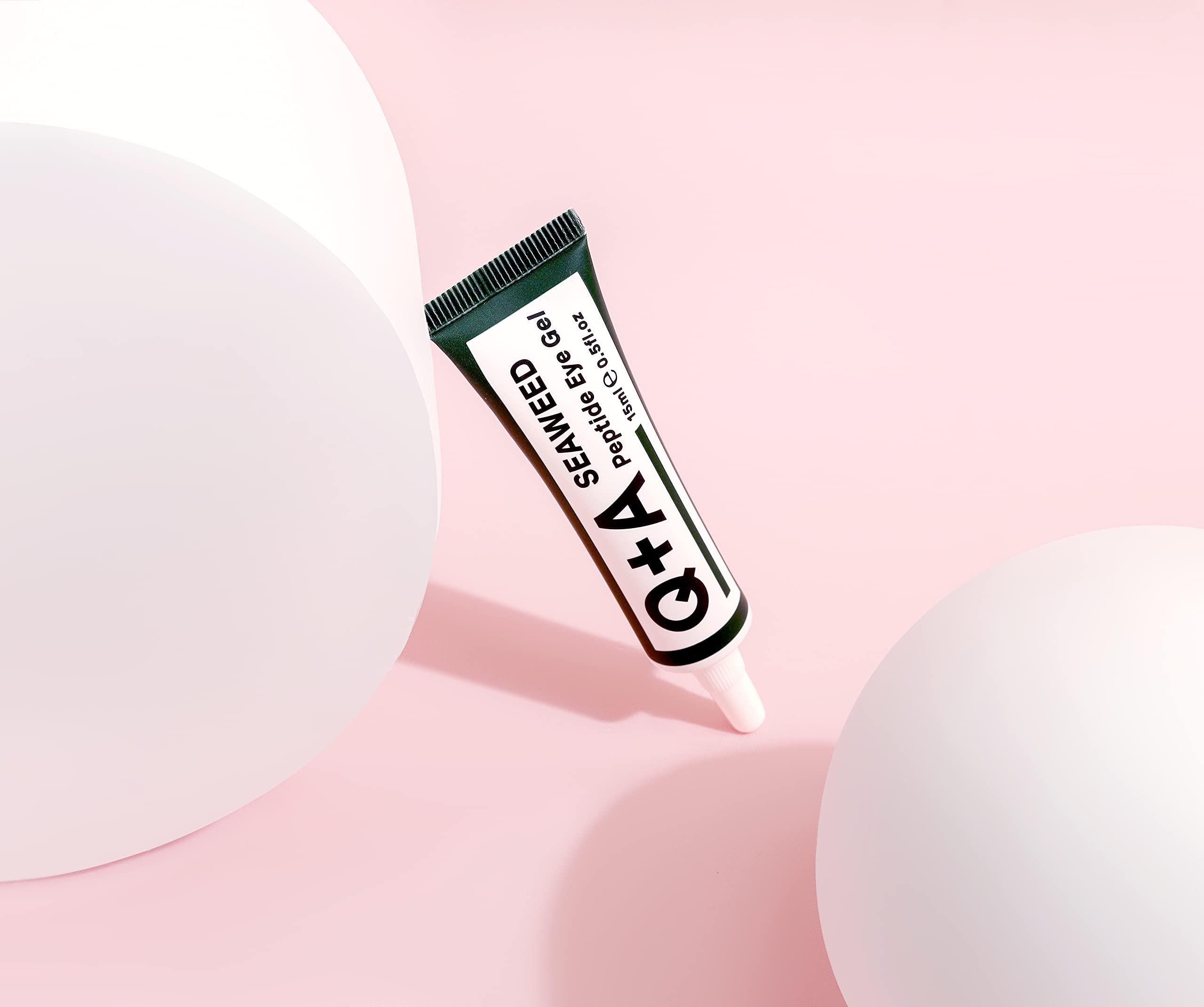 Q+A Q+A Seaweed Peptide Eye Gel, leaves your Under-eye area Firm, Bright and Healthy Looking (0.5 Fl.Oz)