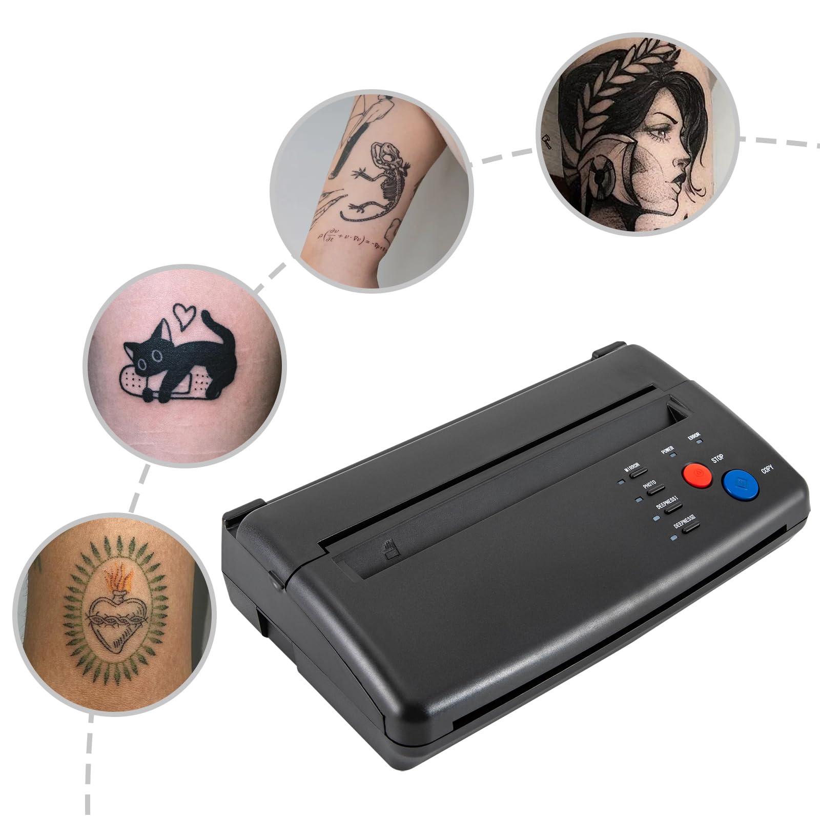 NDKASHF NDKASHF Tattoo Stencil Printer,Produce High-Definition Tattoo Patterns,Can Create Multiple Tattoos At the Same Time,Designed for Tattoo Lovers