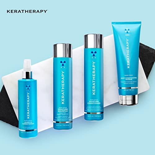 KERATHERAPY KERATHERAPY Keratin Infused Deep Conditioning Masque, 16.9 fl. oz., 500 ml - Moisturizing Hair Deep Conditioning Treatment with Kerabond, Jojoba Oil, Nettle Root Extract, Wheat Oil, & Persian Walnut