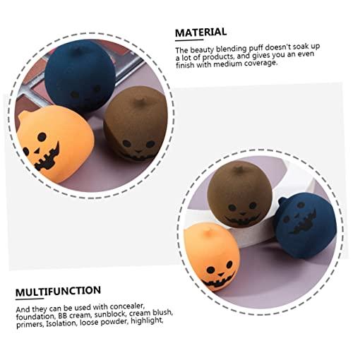 Abaodam Abaodam 3pcs Halloween Makeup Egg Face Makeup Sponge Loose Powder Puff Foundation Beauty Puff Cream to Powder Foundation Facial Powder Puffs Hydrophilic Polyurethane Girl Filler Make up