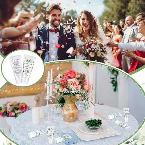 Dansib Dansib 12 Pcs Mini Sunscreen Bulk for Summer SPF 30 Water Resistant Sunscreen Lotion Bulk for Thank You Gifts Wedding Bridal Shower Favors Travel for Wedding Party (Eucalyptus)