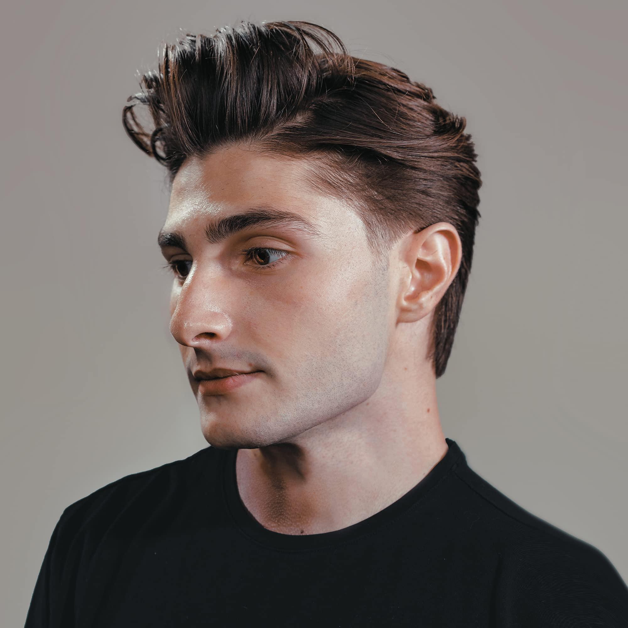 Hanz de Fuko Hanz de Fuko Sponge-Wax  Premium Mens Hair Styling Wax with Medium Hold & Semi-Matte Finish  2oz