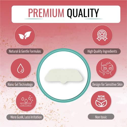 LOOKATME LOOKATME Nose Pore Strips (4-Pack, 20 Nose Strips). Korean Skin Care Blackhead Remover. K Beauty Blackhead Strips for Nose and Face, Black Head Strips Women. Acne Mask for Blackhead Removal. (Combo)