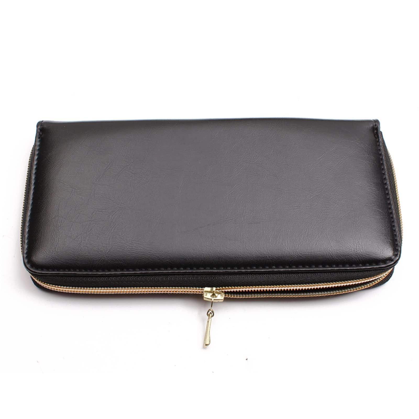 TAPIVA TAPIVA Hair Cutting Shears Hair Scissors Leather Case Hairdressing Scissors Bag Barber Holster Pouch Holder Styling Tool Kit for Shears