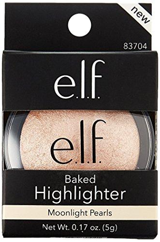 e.l.f. e.l.f. Baked Highlighter, Sheer Shimmering Color, Moonlight Pearls, 0.16 Ounce