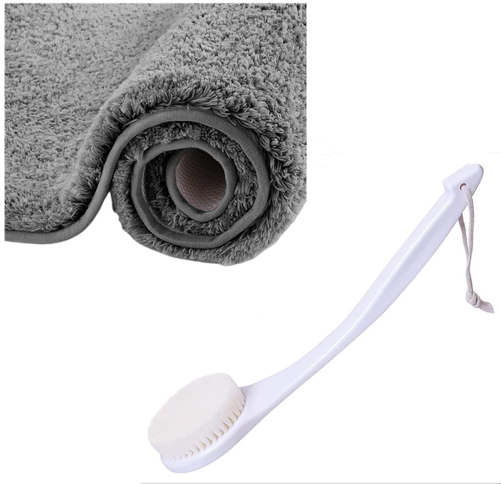 VANZAVANZU VANZAVANZU Bath Body Brush + Bathroom Rug