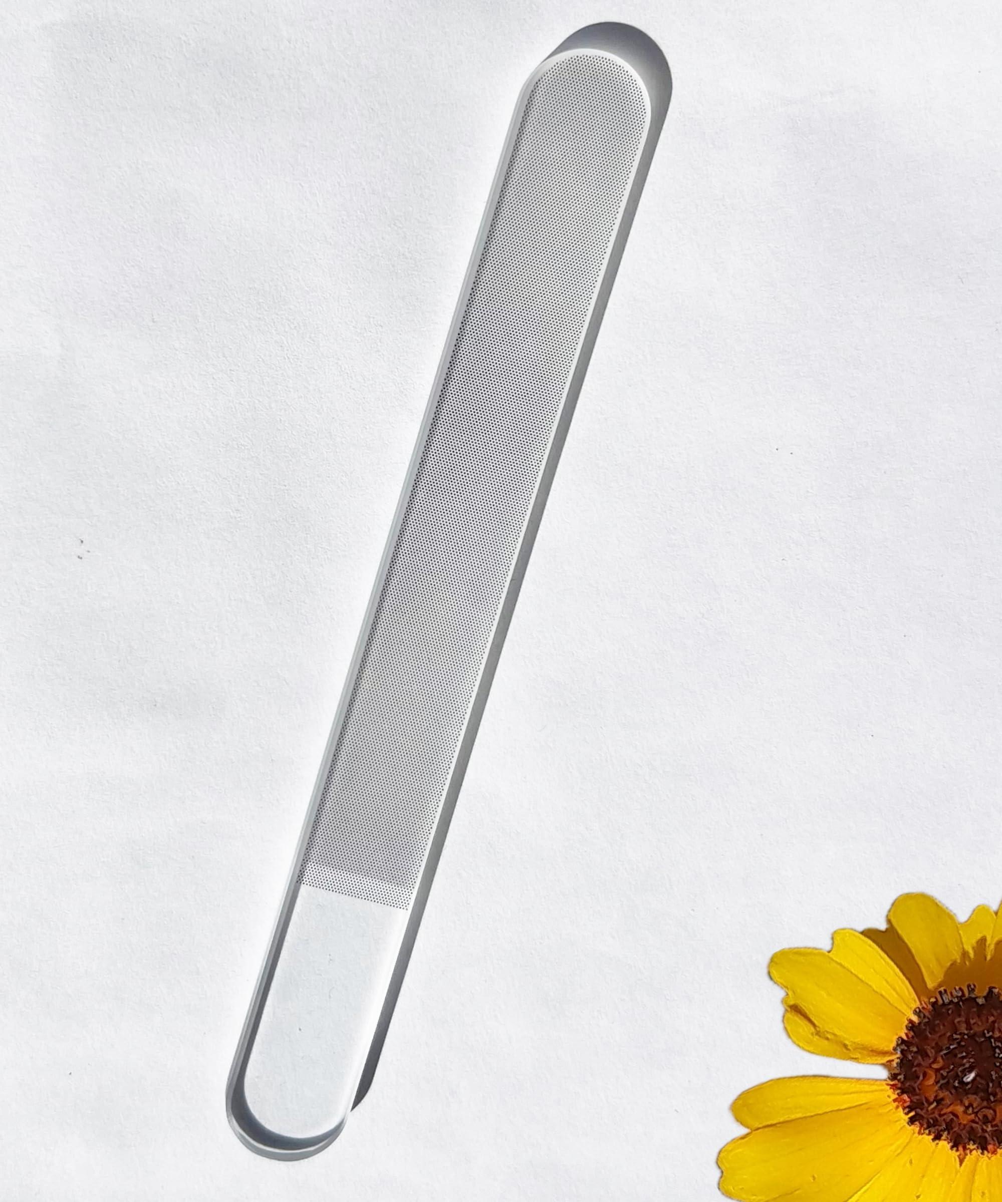 YESTAND Glass Nail File with Case - Glass Nail Buffer for Shining Natural Nails and Smooth Natural Nail Edges, Nano Glass Nail File (1 Count)