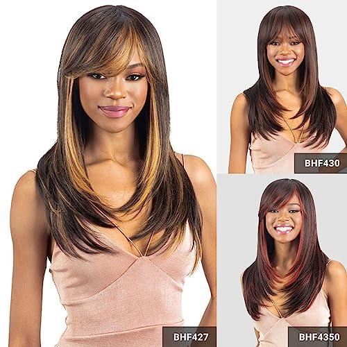 Shake-N-Go Milky Way Human Hair Blend Wig Legacy Geneva (1B)