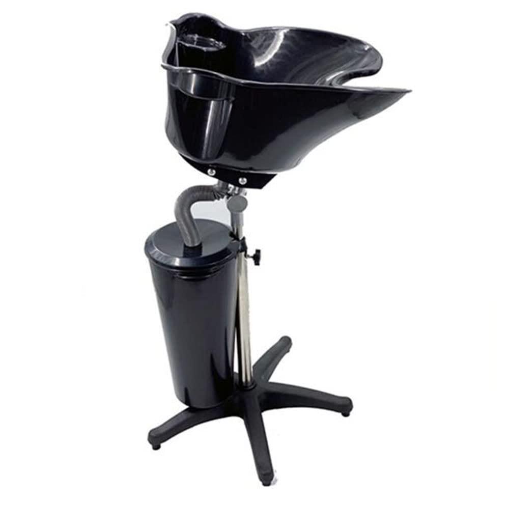 ZJDYDY Adjustable Hair Washing Sink Shampoo Basin-Health Salon Hairdressing Back Wash Portable with Stand, Sink Hair Basin for Barber Shop Beauty Salon
