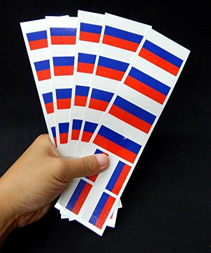 PremiumTT temporary tattoos 40 Tattoos: Russian Flag, Russia Party Favors