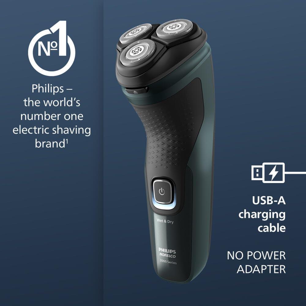 Philips Norelco Philips Norelco Shaver 2600, Rechargeable Cordless Electric Shaver with Pop-Up Trimmer, X3052/91