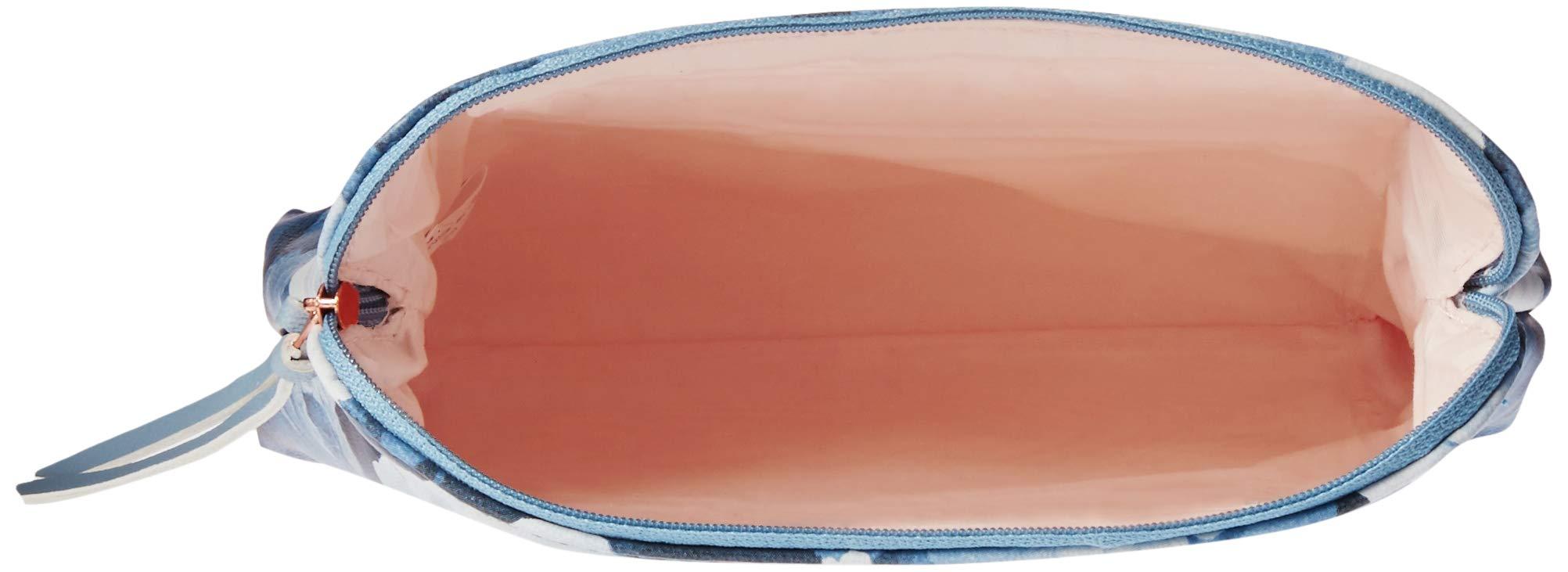 Fringe Fringe Cr Indigo Rose Faux Leather Makeup Pouch (816001)