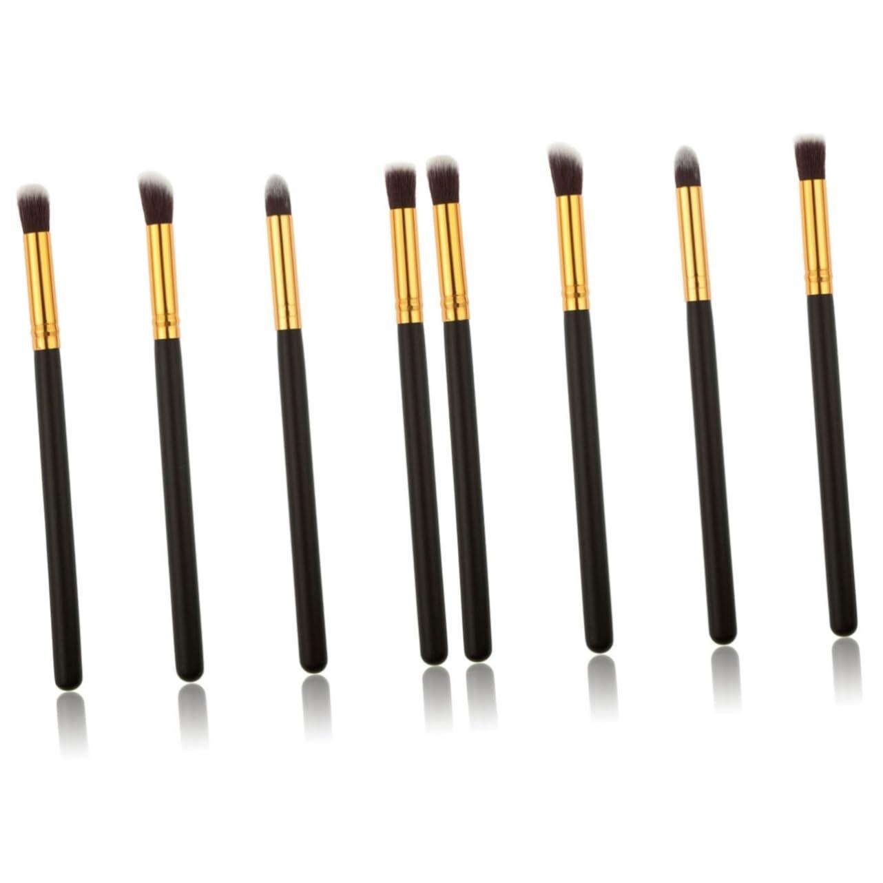 DOITOOL DOITOOL 8 Pcs Cream Powder Eyeshadow Stick Blending Eyeshadow Brush Eye Make-up Brush Kit Synthetic Foundation Makeup Eyeshadows Eyeliner Blending Crease Kit Glitter Makeup Shimmer Flash