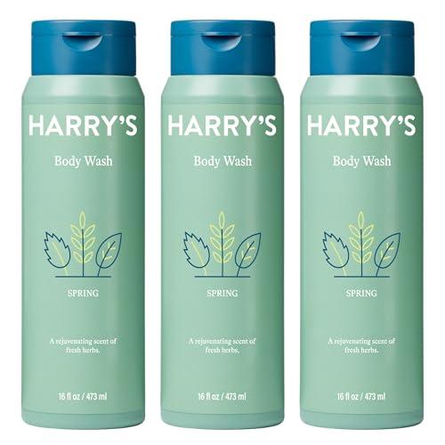 Harry\'s Harry\'s Men\'s Body Wash Shower Gel - Spring, 16 Fl Oz (Pack of 3)