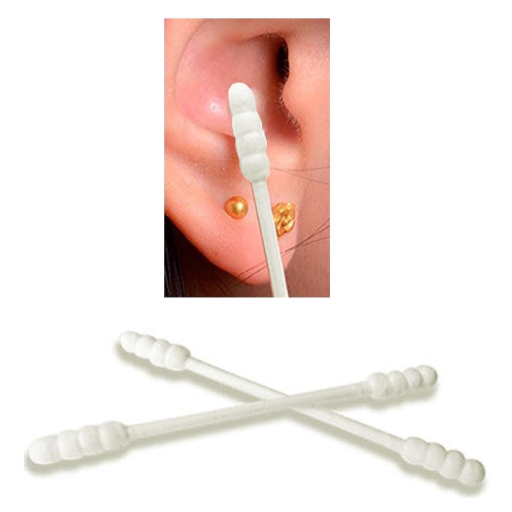 5-Star Generic 300ct Cotton Swabs Double Grooved Tipped Applicator Q Tip Safety Ear Wax Remover,White