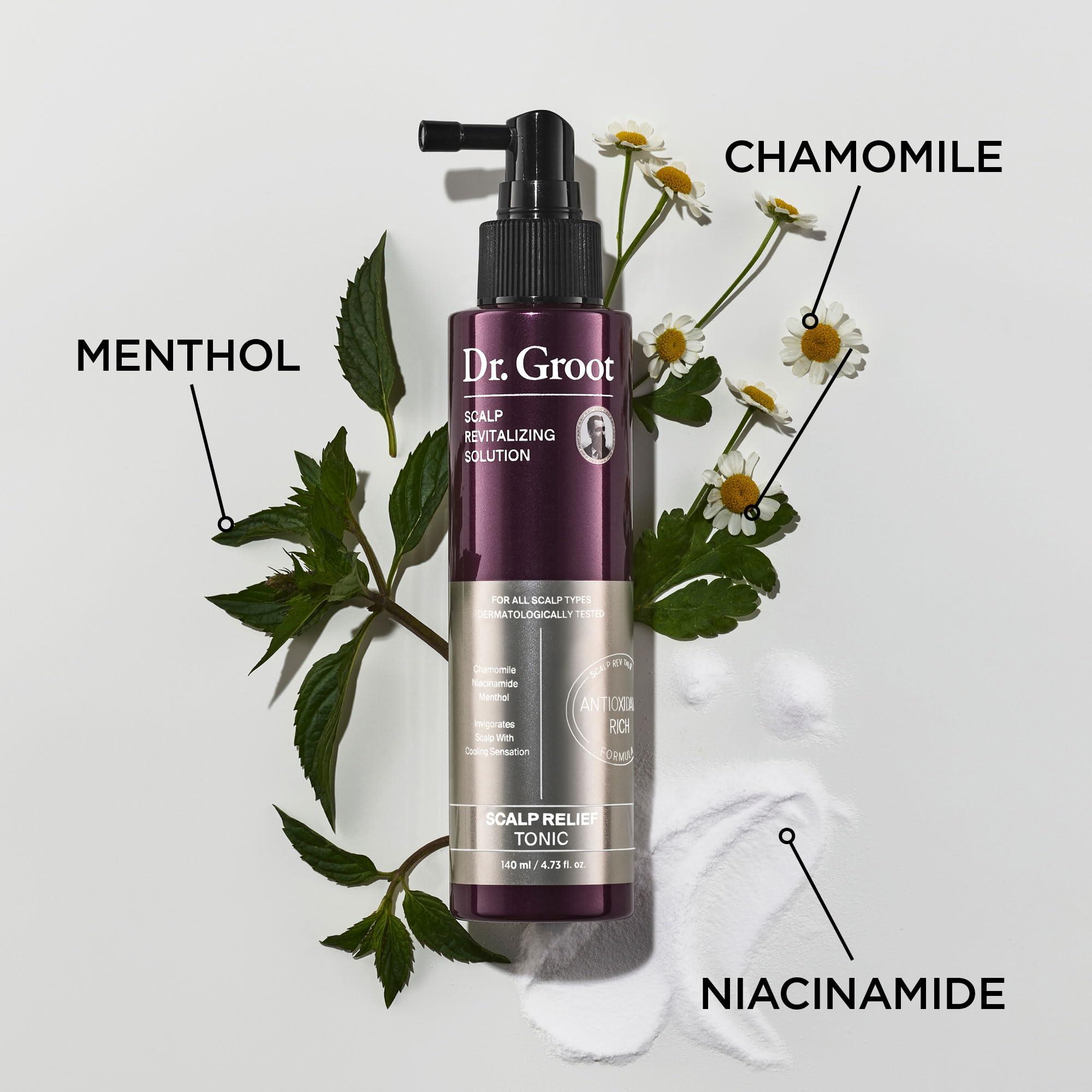 Dr. Groot Dr. Groot Ultimate Scalp Soothing Bundle | With Biotin and Prebiotics | Clinically Proven to Reduce Scalp Oil