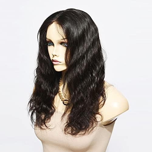 VRZ Body Wave Human Hair Lace Front Wig | Top Closure Wig | lace Frontal wigs | 360 Lace Wigs for Women 180% Density Transparent Lace Wigs (14 inches, 360 FRONTAL LACE WIG)