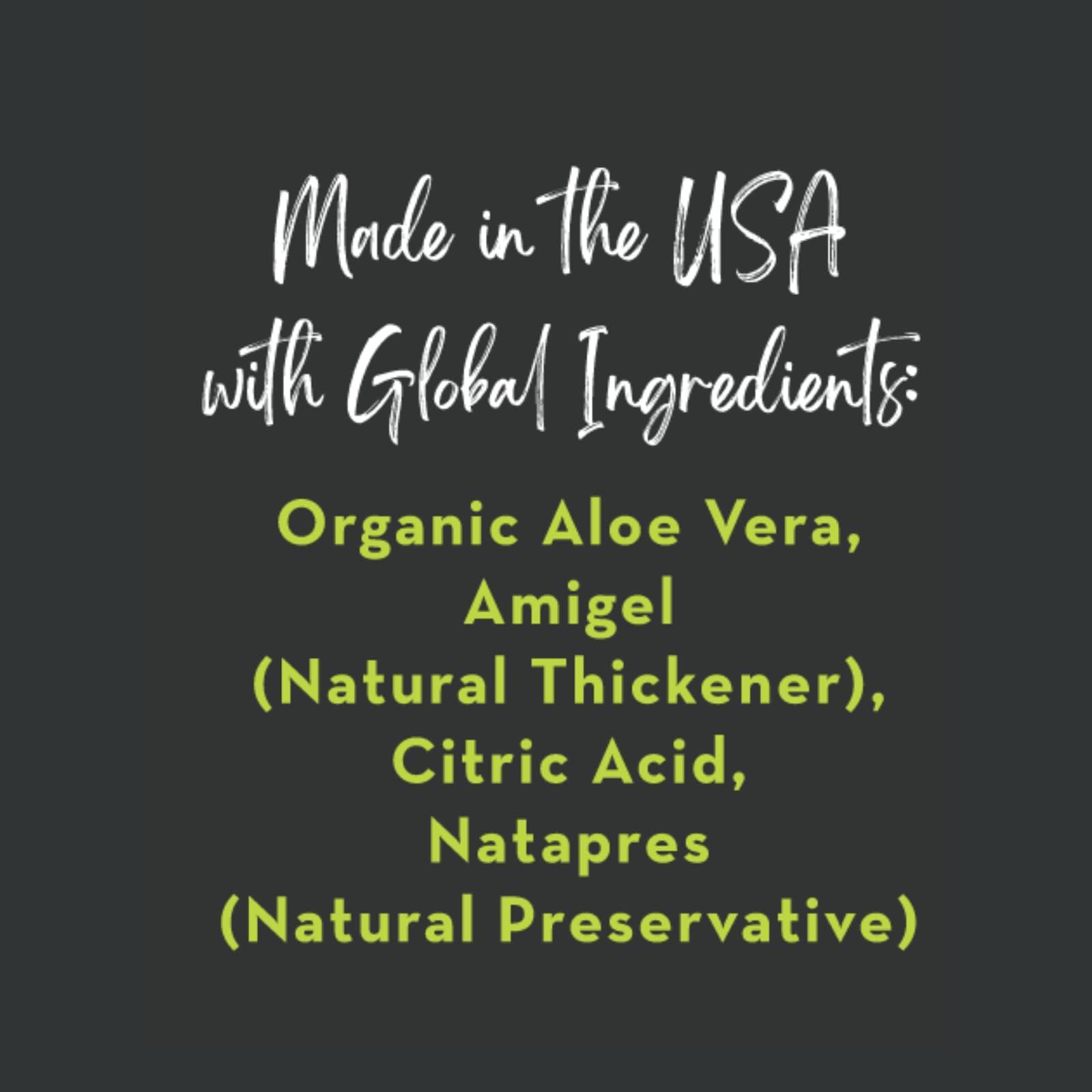 Desert Harvest Desert Harvest Aloe Vera Gel, Moisturizing Gel, pH-Balanced, Cold-Pressed Aloe-based Soothing & Hydrating Gel (16 oz)