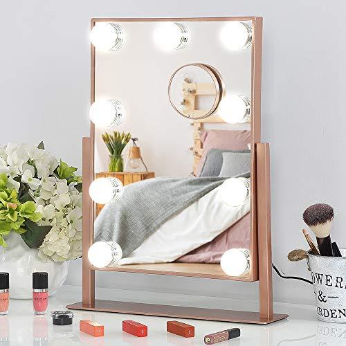 Fenchilin Hollywood Vanity Makeup Mirror with Lights Metal