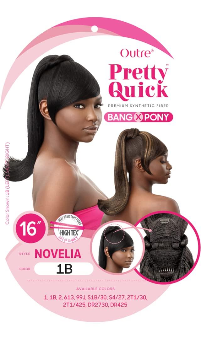 Outre Outre Pretty Quick Ponytail Bang x Pony Novelia (1)