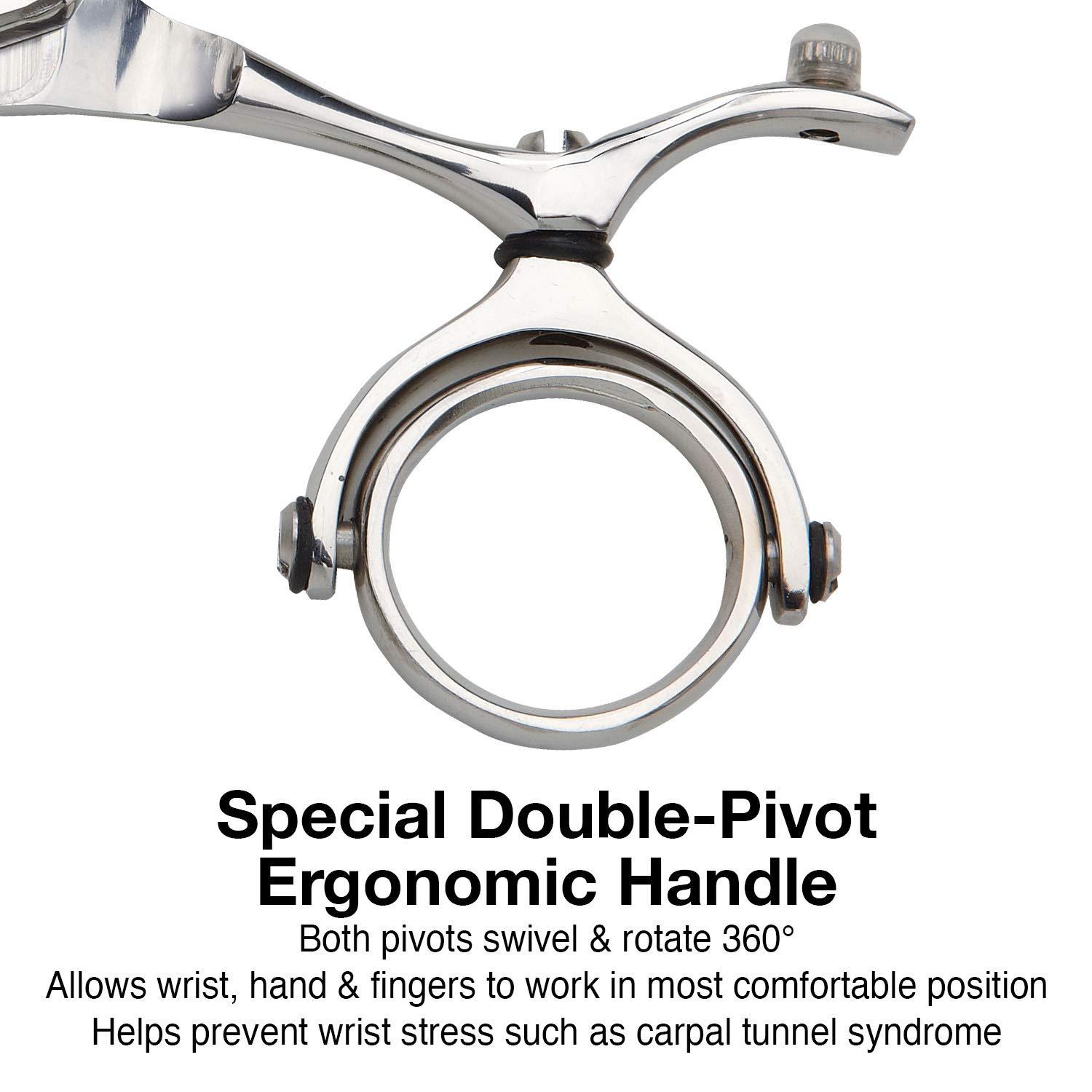 Olivia Garden New Olivia Garden SwivelCut Professional Hairdressing Shears Intro Case Deal (5")