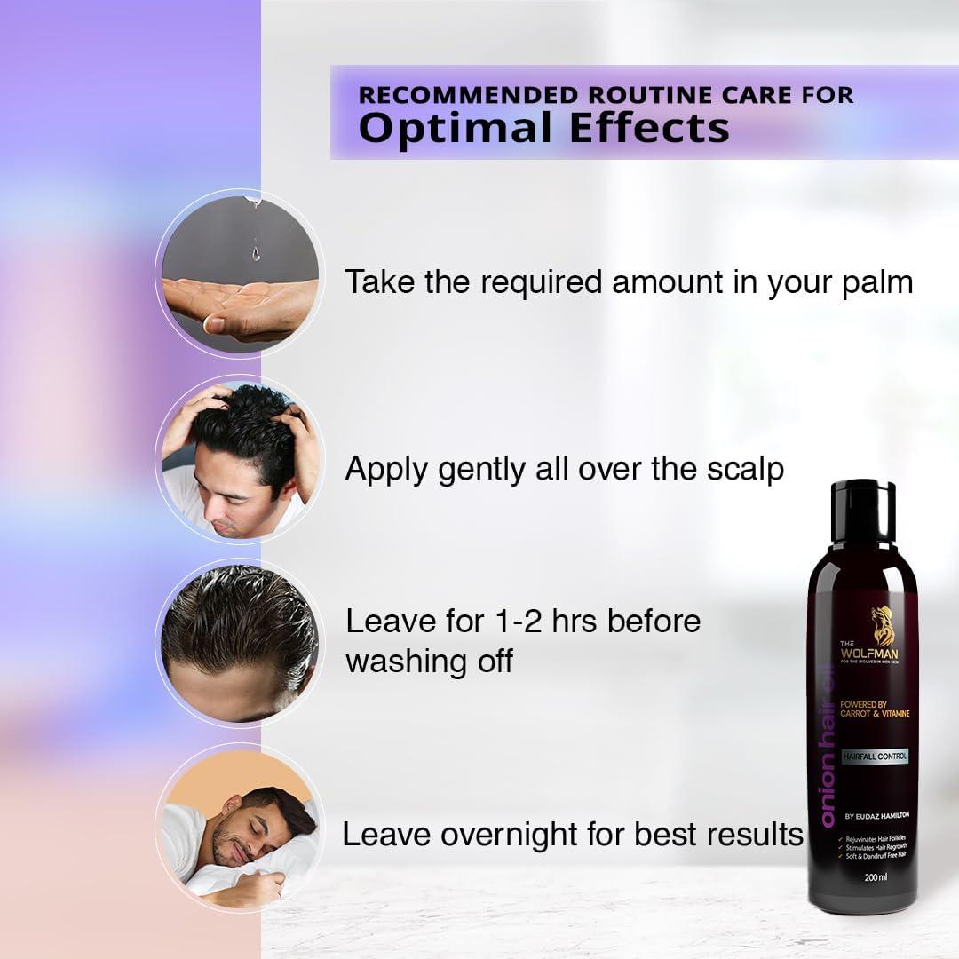 Generic Onion Hair Oil for Hair Growth with Onion | Onion Hair Oil for Root & Scalp Nourishment | For Thicker & Stronger Hair | Controls Hairfall | Cruelty-Free | 200ml