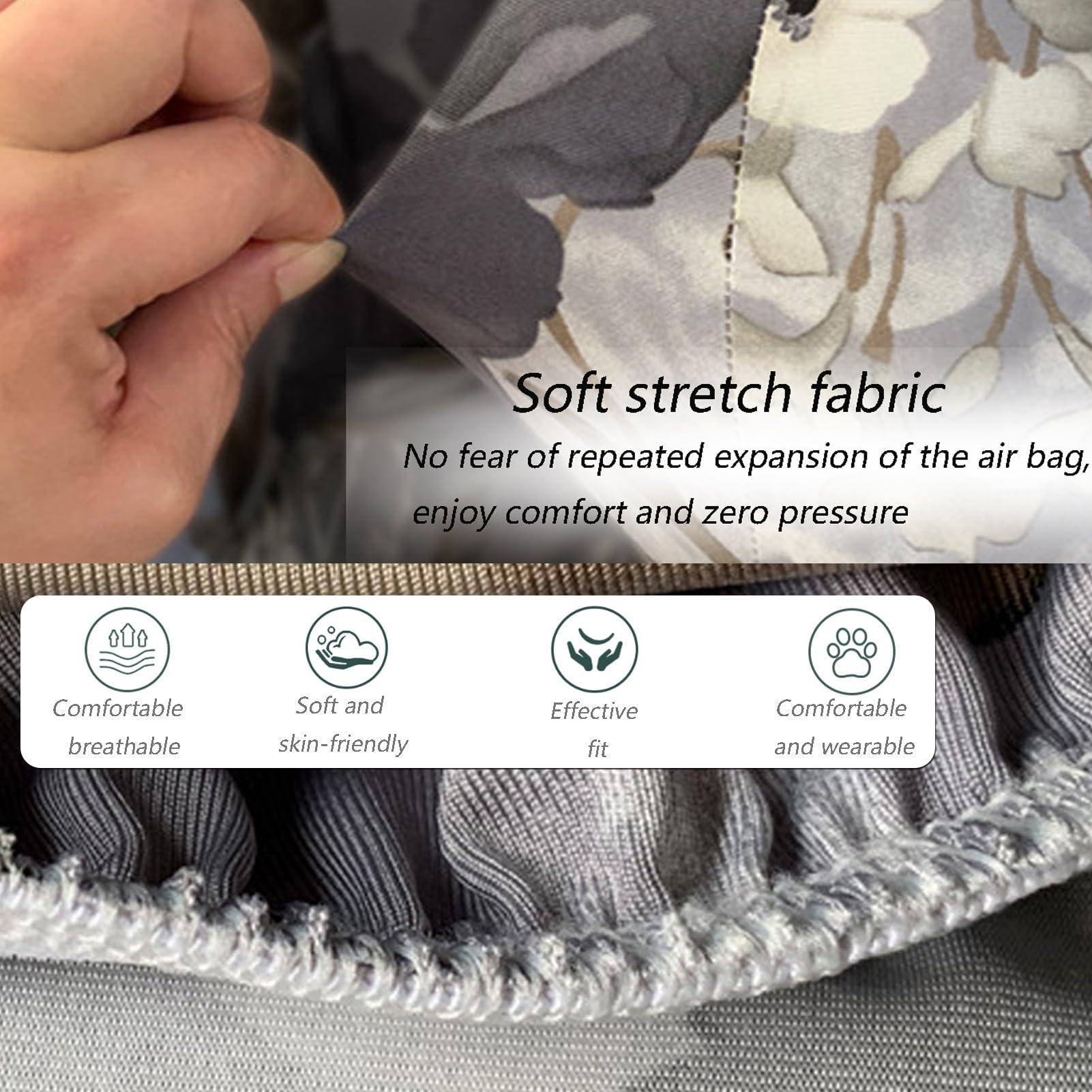 CEUGS Massage Chair Cover Slipcovers Full Body Shiatsu Massage Chair Cover Washable Stretch Fabric Massage Chair Protector Cover Replacement Cover,B,Package 1