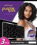 Outre Outre Human Hair Blend Purple Pack 3PCS TWIST JADE SWIRL LONG (DR425)