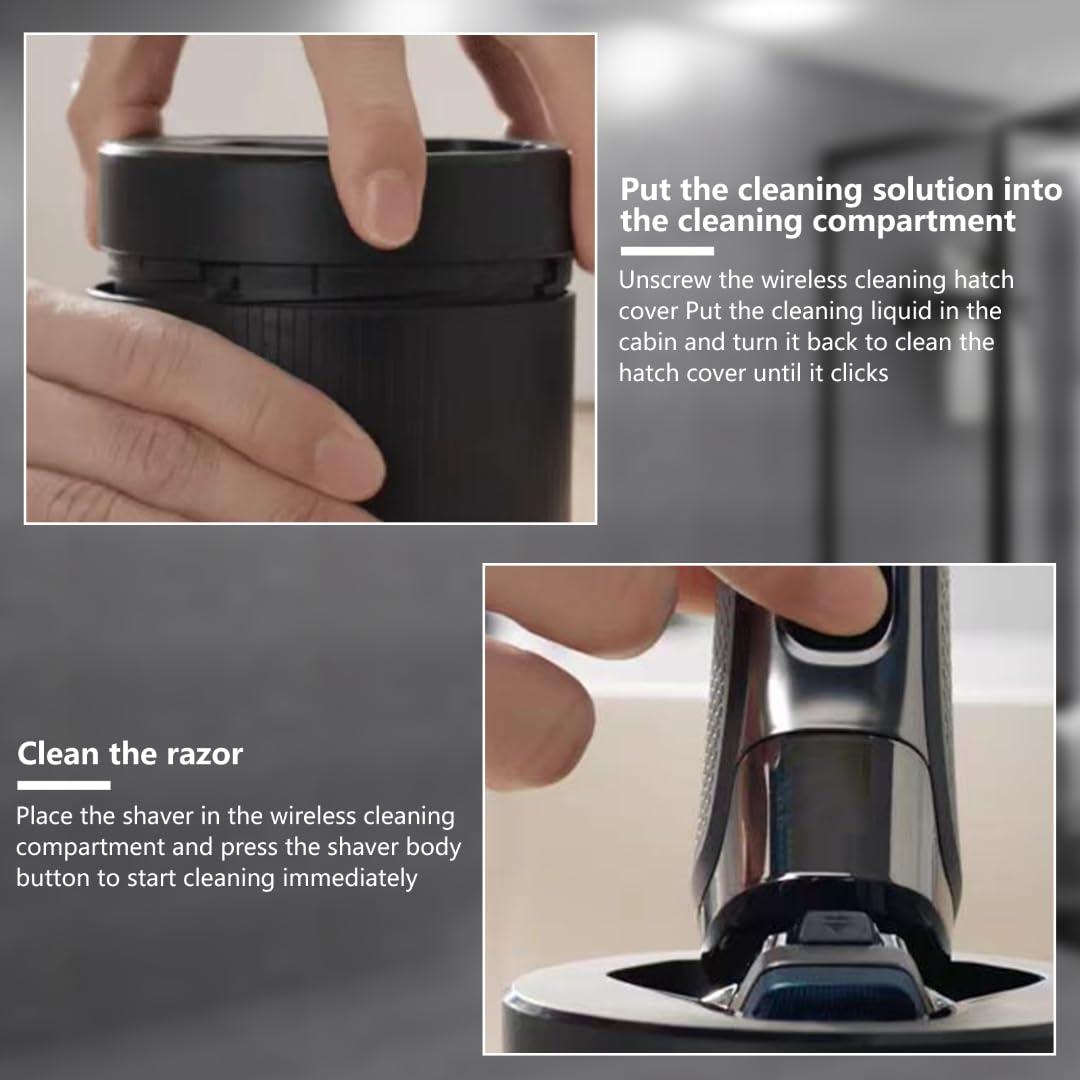 Acupress Quick Clean Pod Replacement for Philips Norelco 2nd Generation Series 7000 and 9000, S9931 S9932 S9933 S9935 S9936 S9938 S9982 S9983 S9985