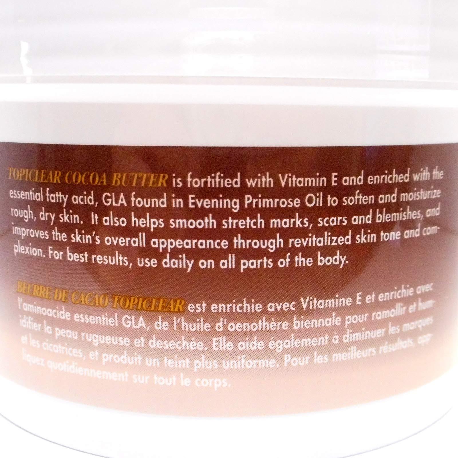 genius.nn Topiclear Cocoa Butter Creme 18oz Jar